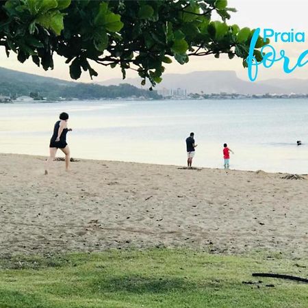 Apto Beira Mar Grande Floripa 팔호카 외부 사진