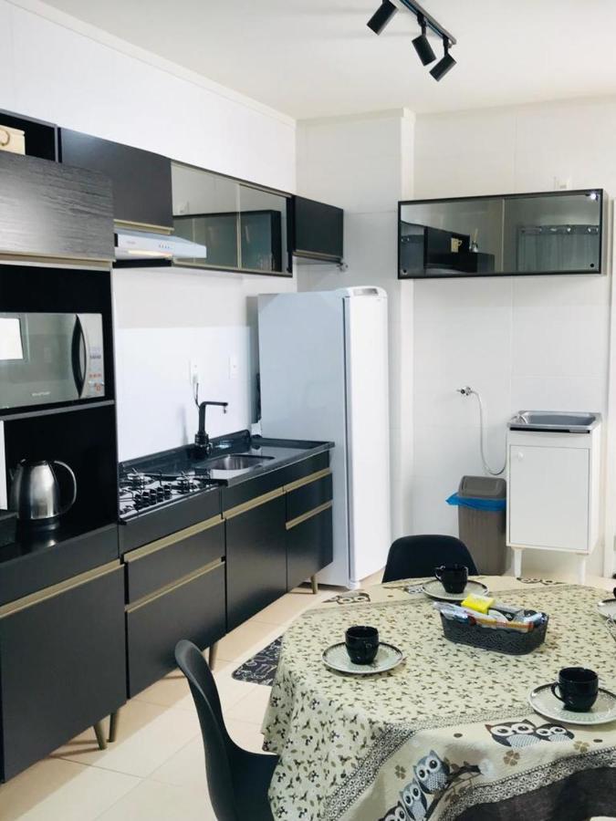 Apto Beira Mar Grande Floripa 팔호카 외부 사진