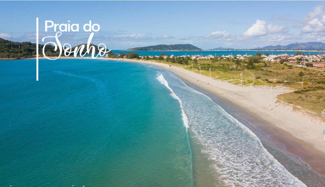 Apto Beira Mar Grande Floripa 팔호카 외부 사진