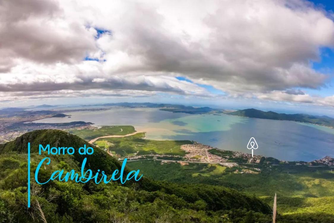 Apto Beira Mar Grande Floripa 팔호카 외부 사진