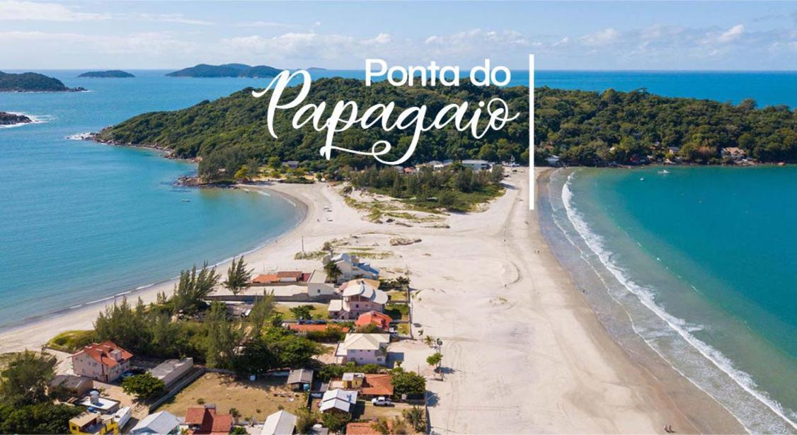 Apto Beira Mar Grande Floripa 팔호카 외부 사진